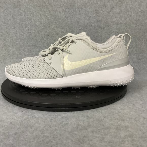 Lightly Used Nike Roshe G Tour Golf Cleats Shoes Gray CD6066-002 Womens Size 10 - Picture 3 of 6
